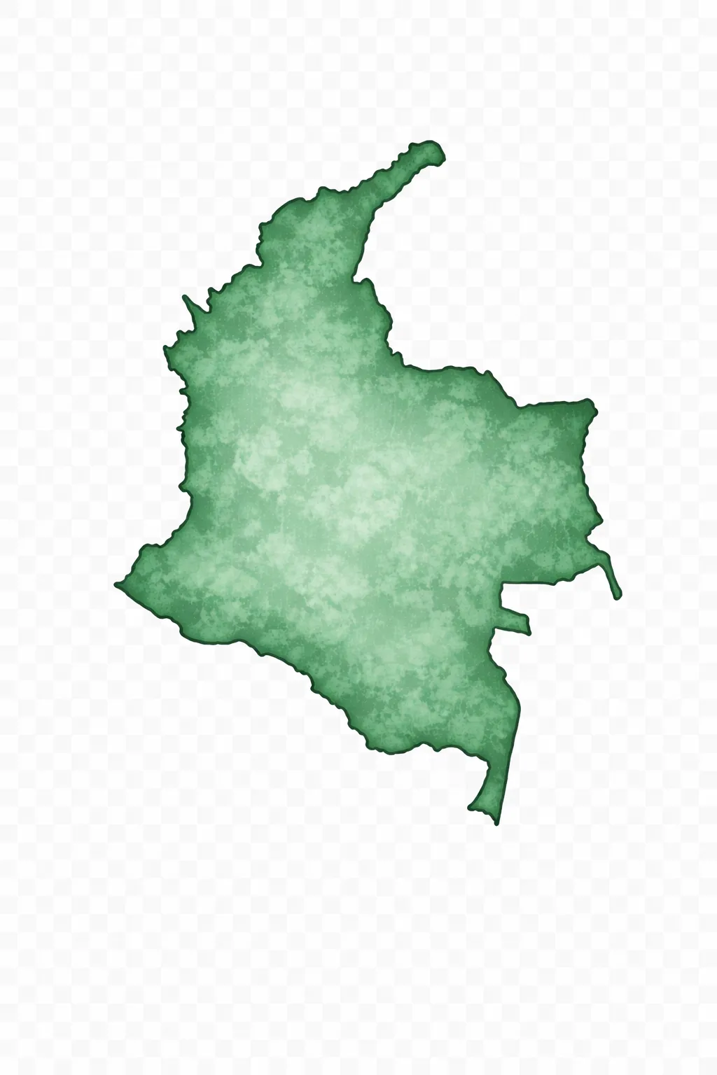 Carte de la Colombie